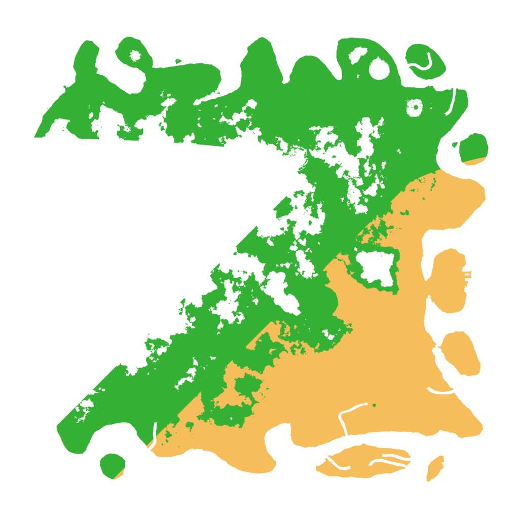 Biome Rust Map: Procedural Map, Size: 4500, Seed: 6007751