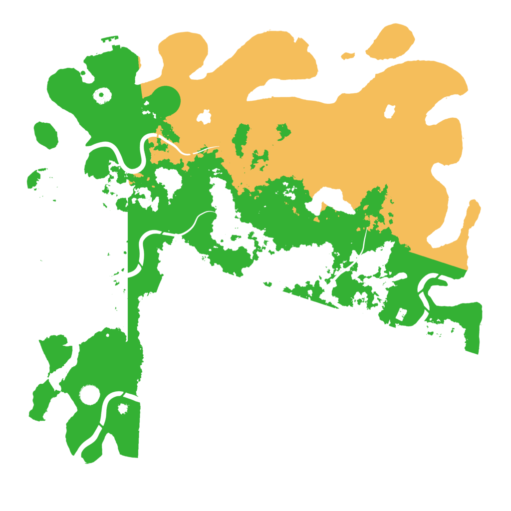 Biome Rust Map: Procedural Map, Size: 4500, Seed: 6235944