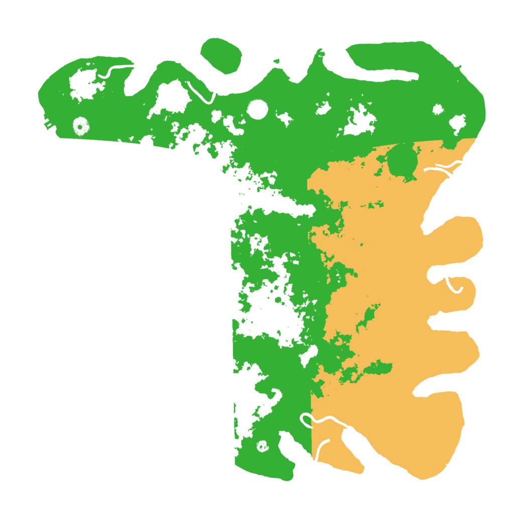 Biome Rust Map: Procedural Map, Size: 4500, Seed: 2384273