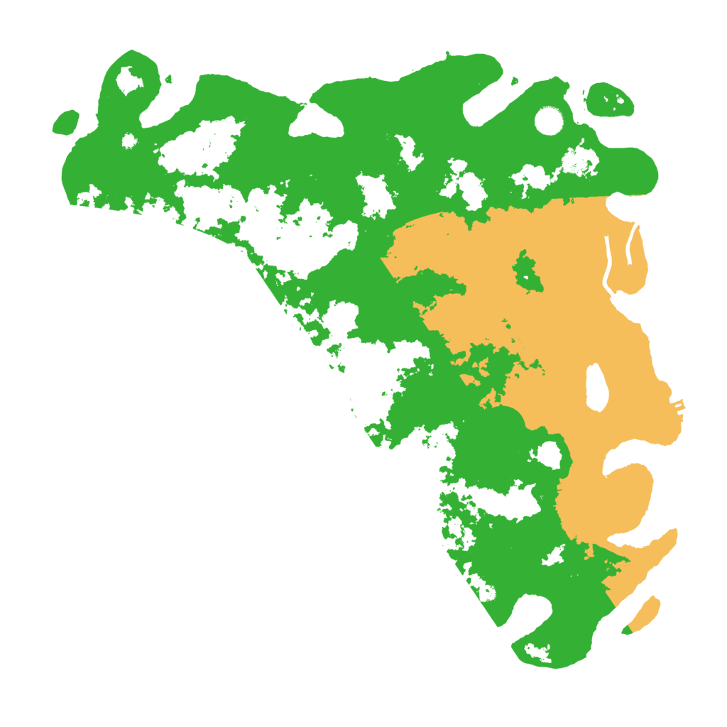 Biome Rust Map: Procedural Map, Size: 4500, Seed: 13826