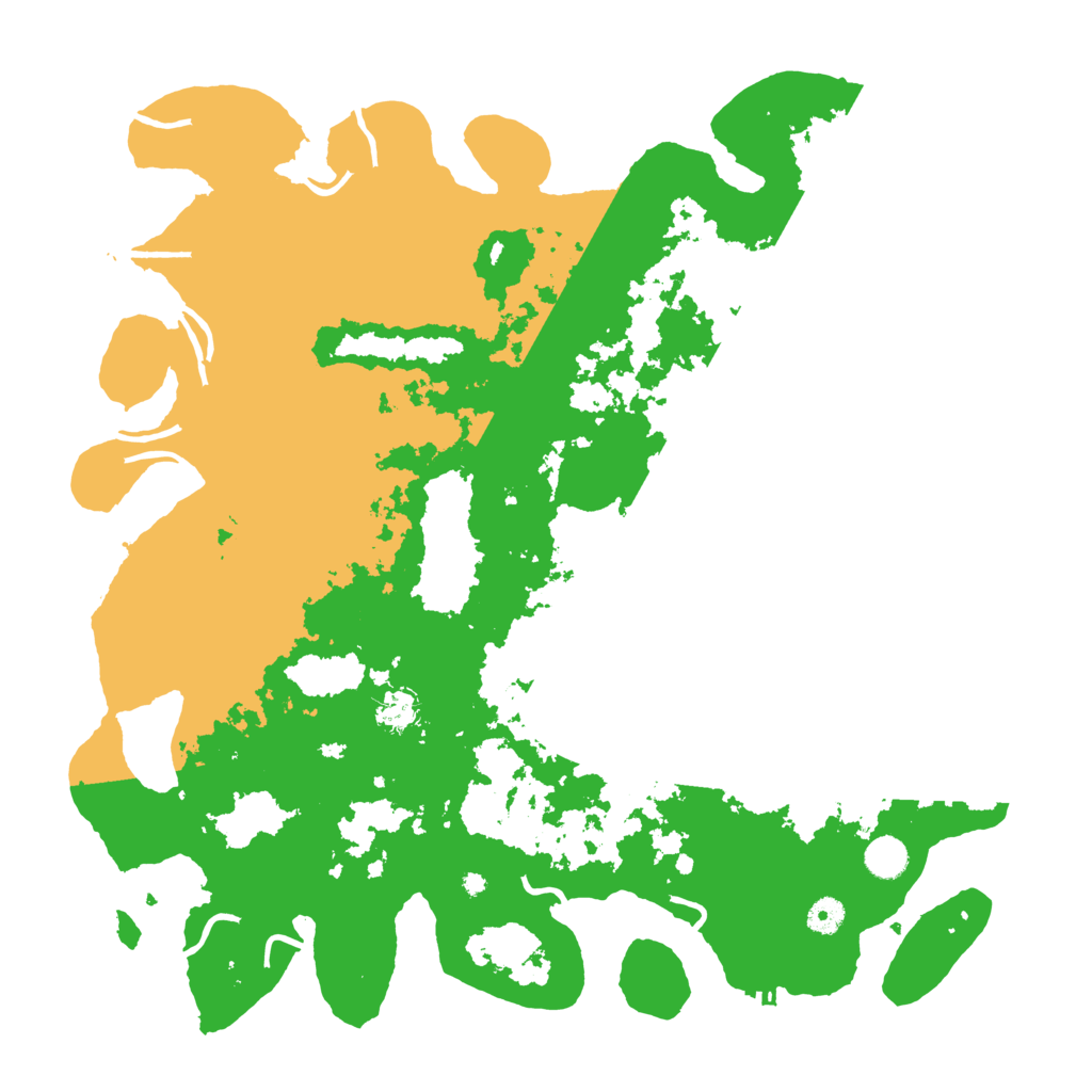 Biome Rust Map: Procedural Map, Size: 4500, Seed: 5860957