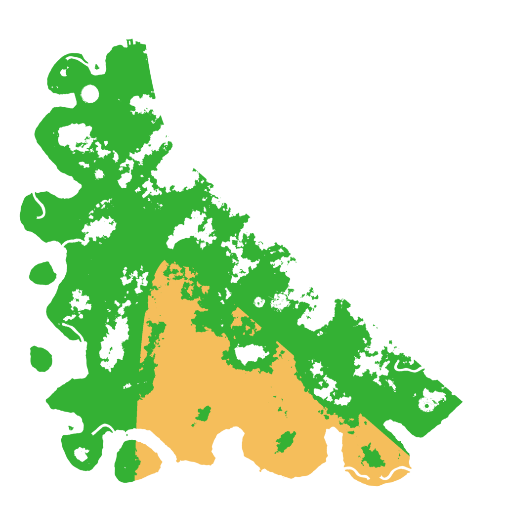Biome Rust Map: Procedural Map, Size: 5000, Seed: 730798717