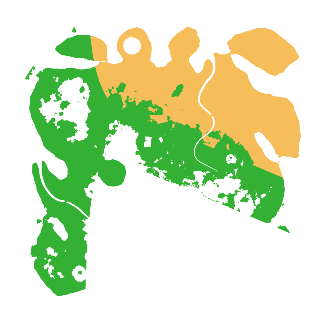 Biome Rust Map: Procedural Map, Size: 3250, Seed: 2919902
