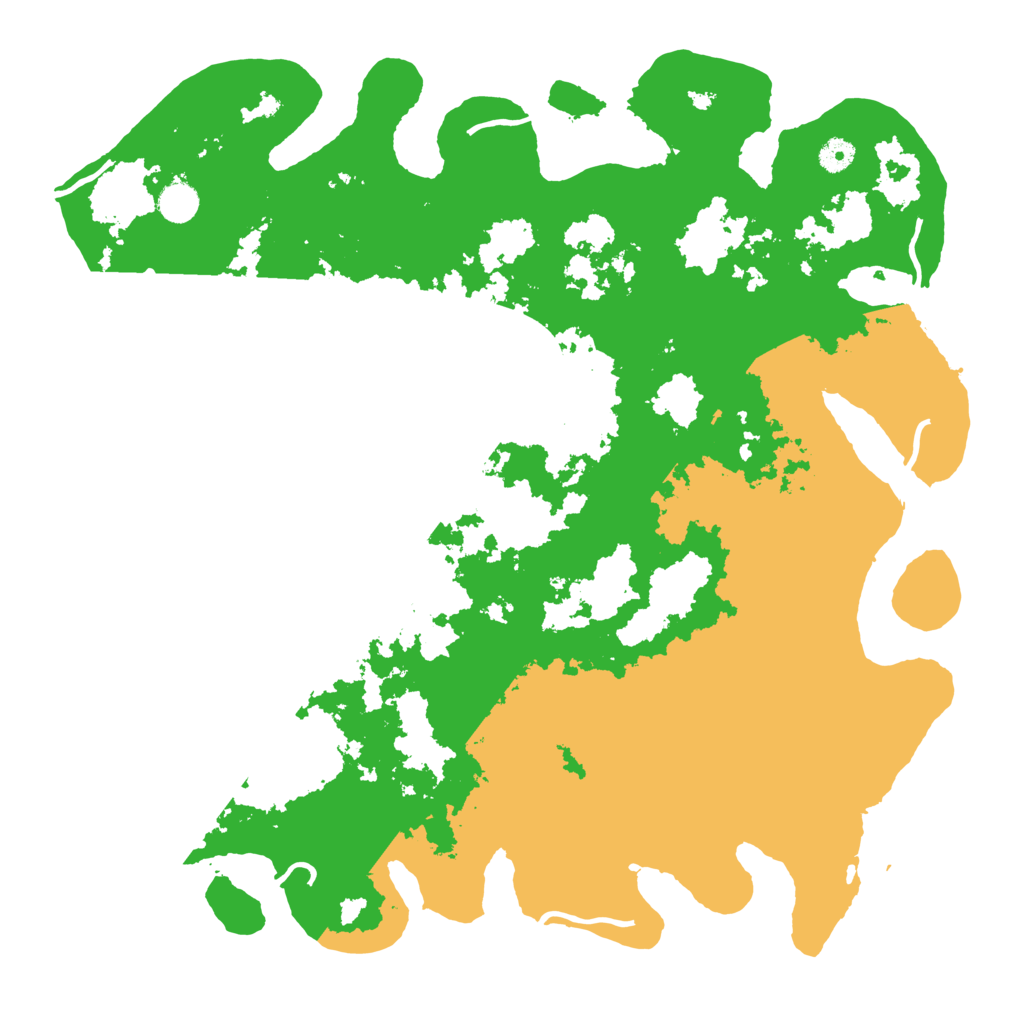 Biome Rust Map: Procedural Map, Size: 4500, Seed: 932086