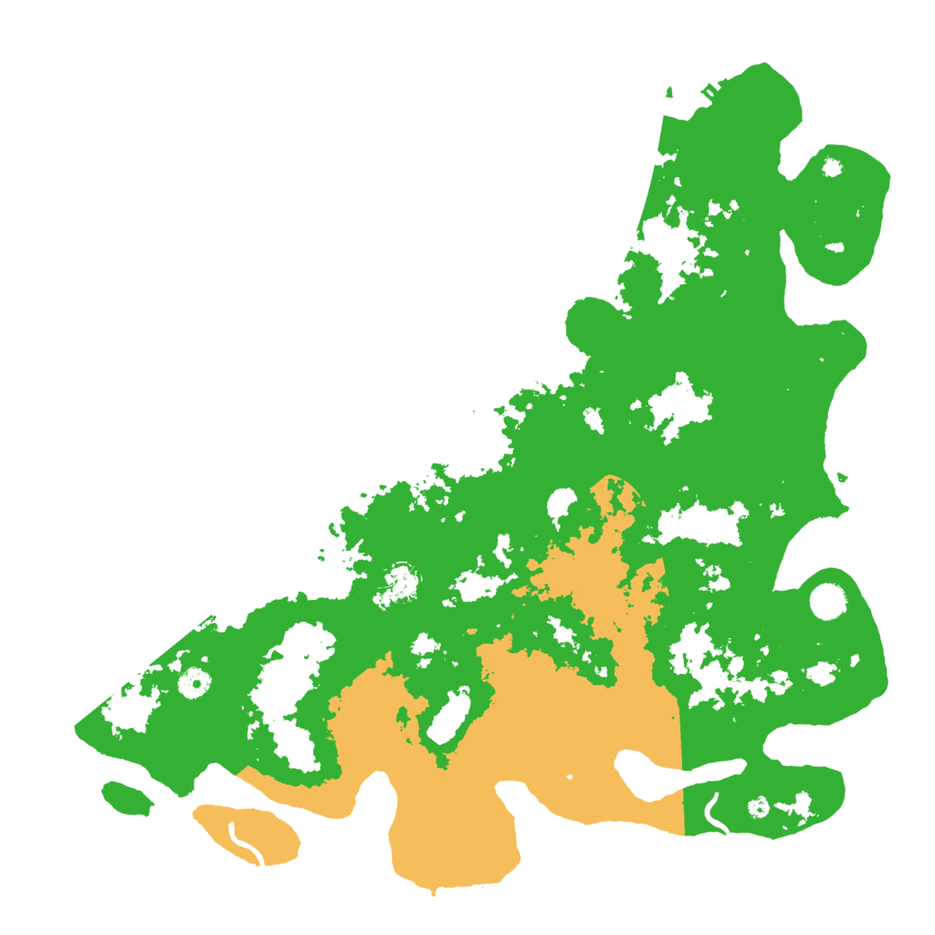Biome Rust Map: Procedural Map, Size: 4500, Seed: 4964785
