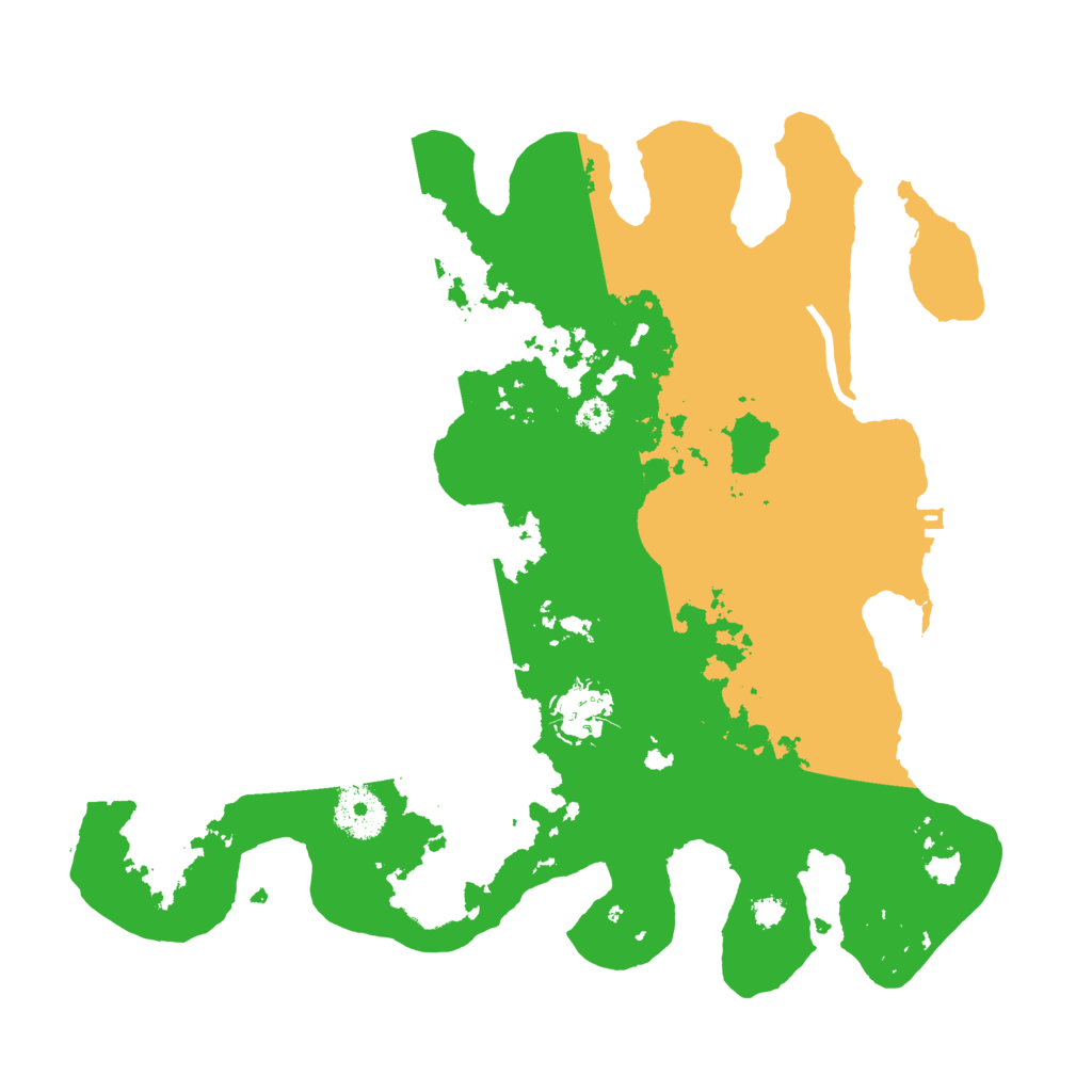 Biome Rust Map: Procedural Map, Size: 3250, Seed: 3210432