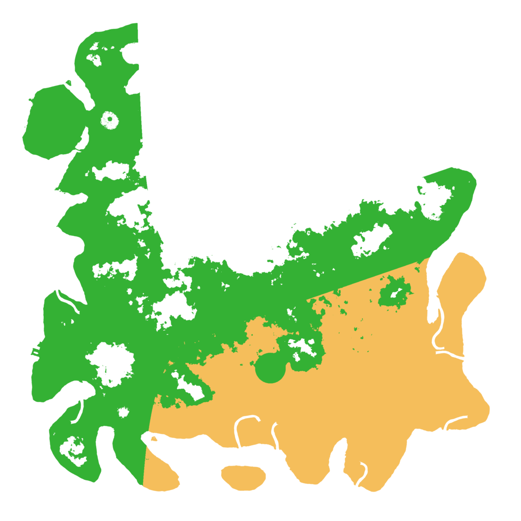 Biome Rust Map: Procedural Map, Size: 4500, Seed: 694489
