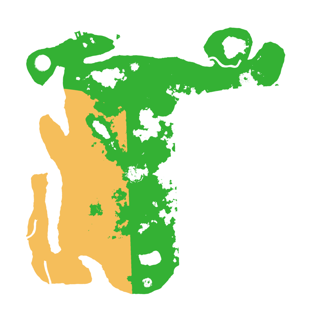 Biome Rust Map: Procedural Map, Size: 3500, Seed: 689765