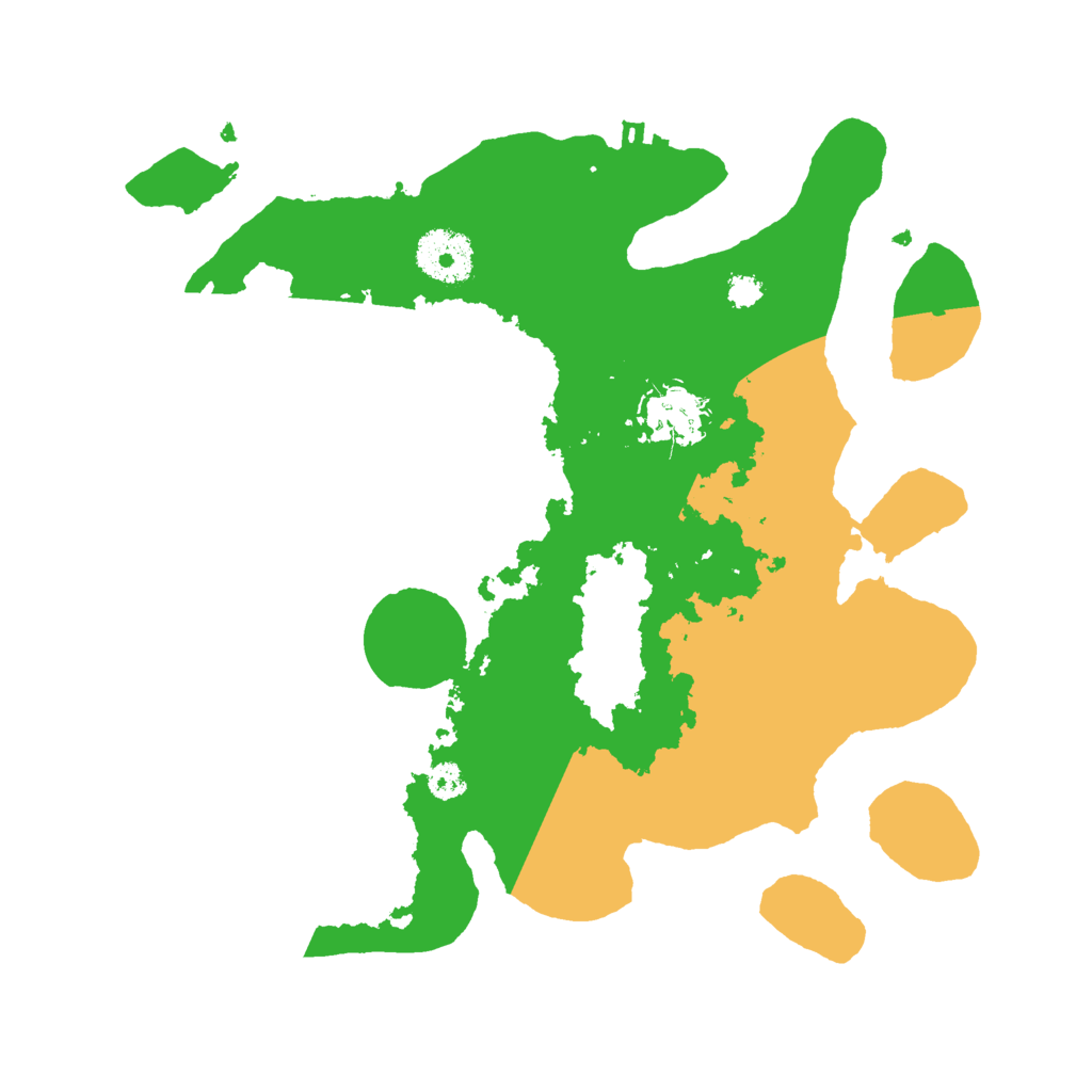 Biome Rust Map: Procedural Map, Size: 3000, Seed: 102839980