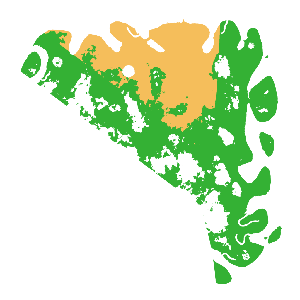Biome Rust Map: Procedural Map, Size: 4500, Seed: 6088882