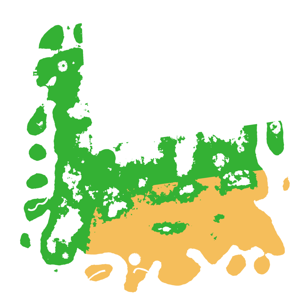 Biome Rust Map: Procedural Map, Size: 4500, Seed: 2289651