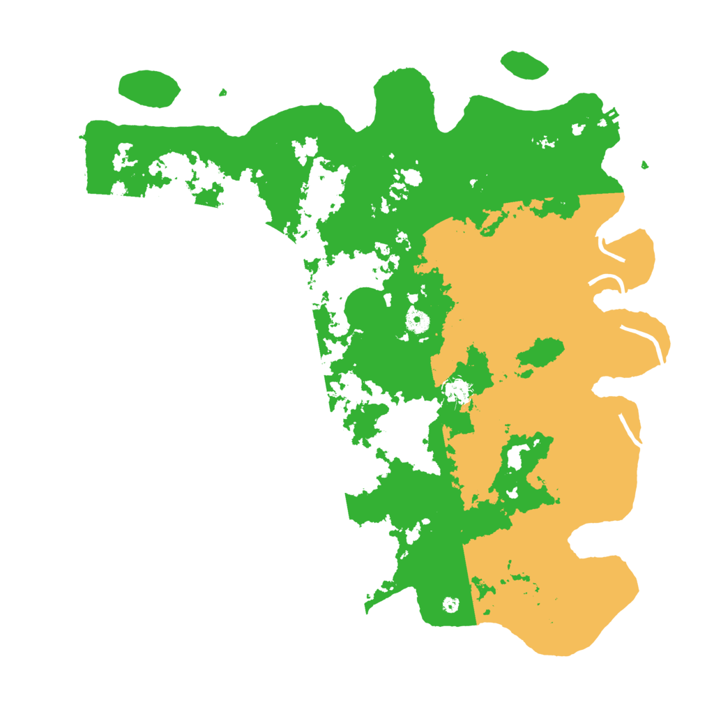 Biome Rust Map: Procedural Map, Size: 4500, Seed: 627547