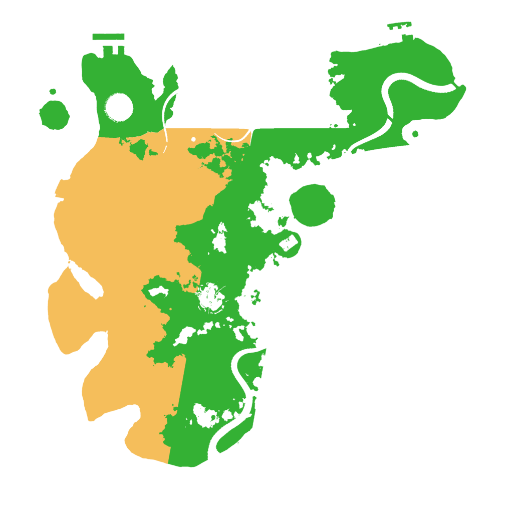 Biome Rust Map: Procedural Map, Size: 3250, Seed: 3320037