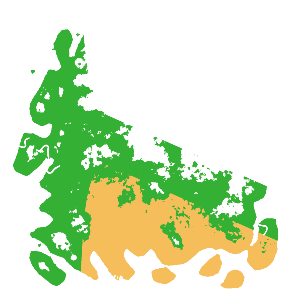 Biome Rust Map: Procedural Map, Size: 4500, Seed: 1532217