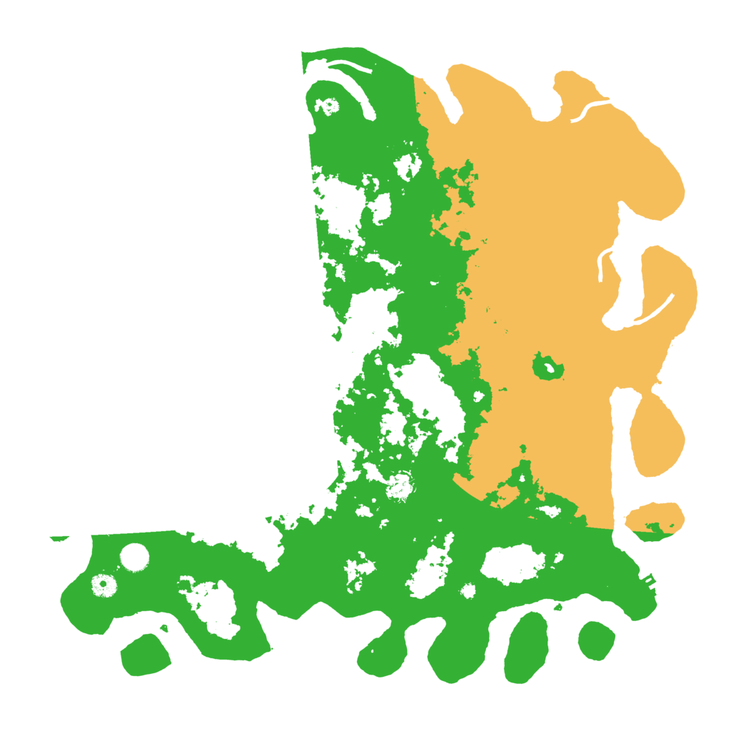 Biome Rust Map: Procedural Map, Size: 4500, Seed: 925345