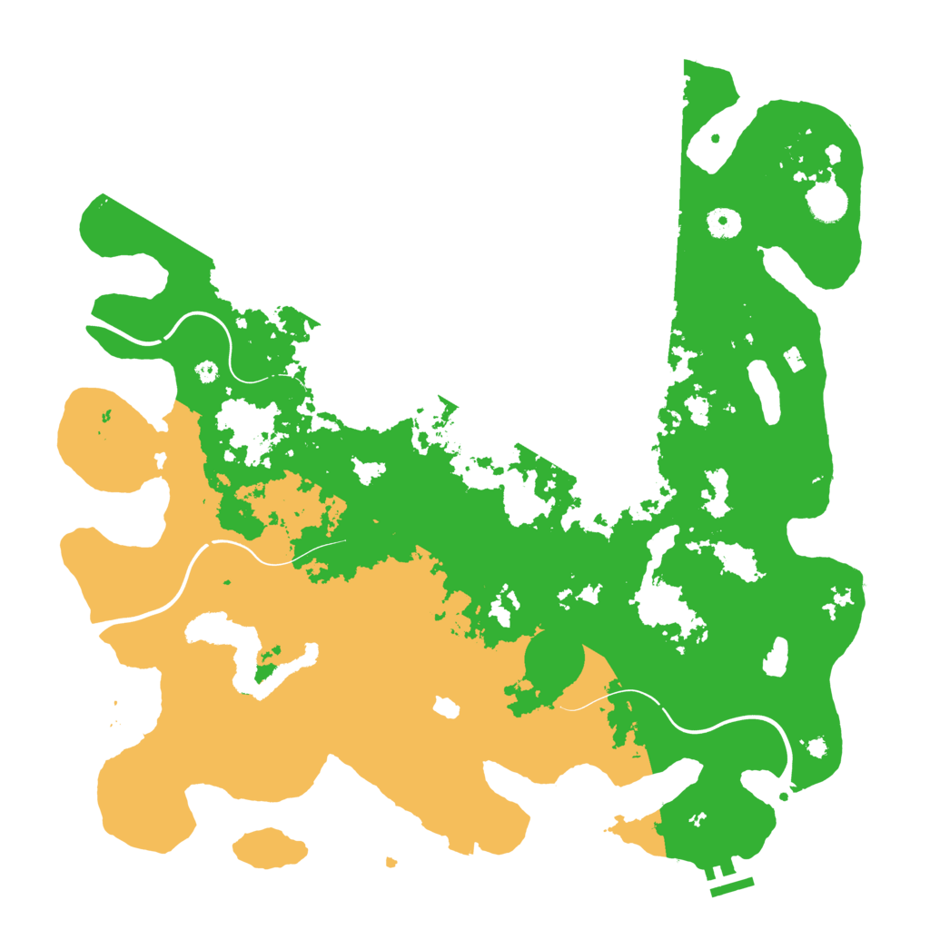 Biome Rust Map: Procedural Map, Size: 4250, Seed: 648248