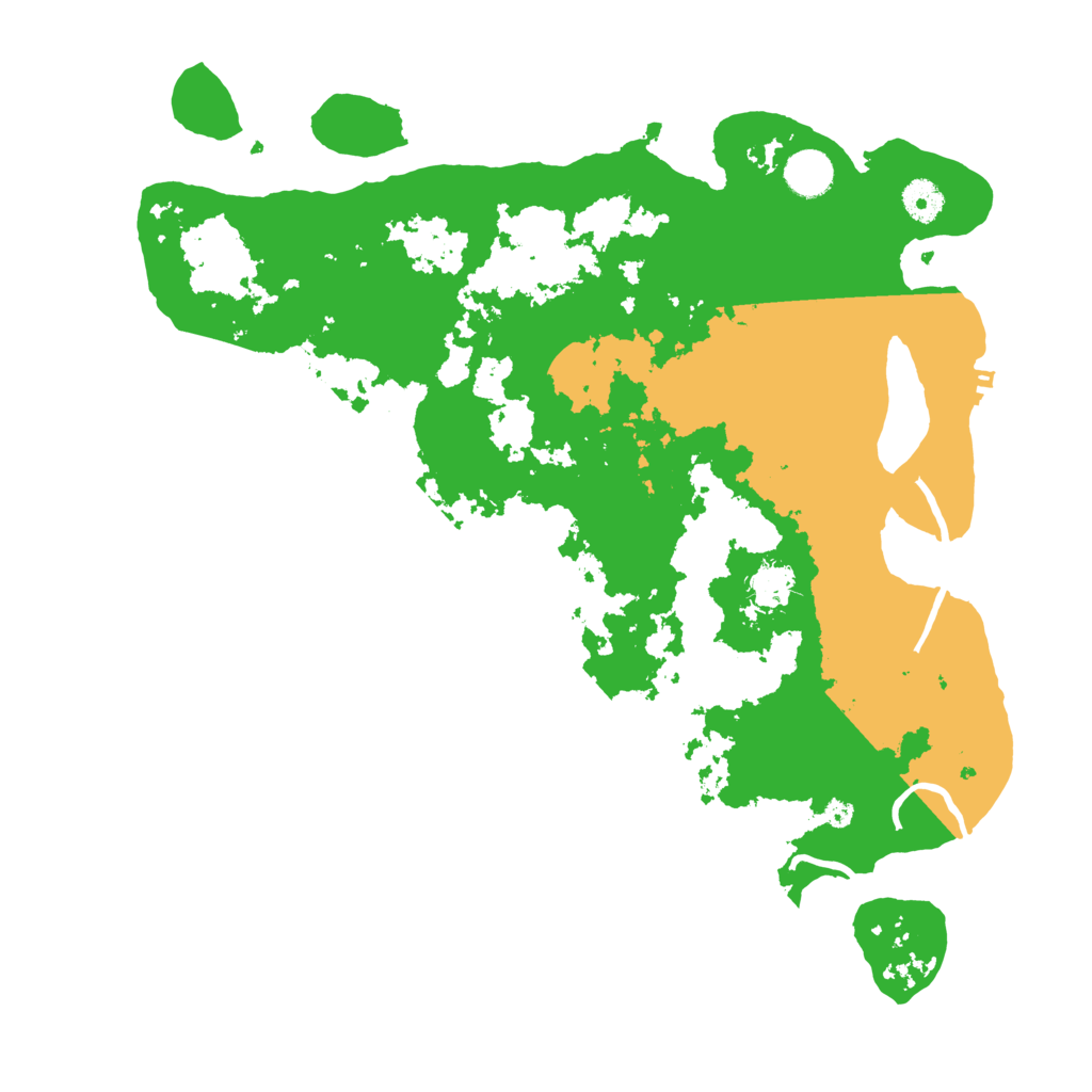 Biome Rust Map: Procedural Map, Size: 4000, Seed: 536059542