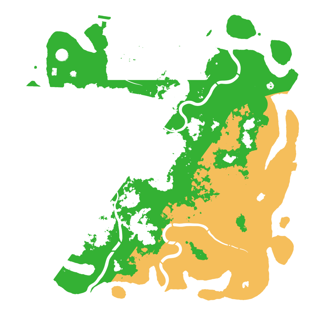 Biome Rust Map: Procedural Map, Size: 4500, Seed: 2381341