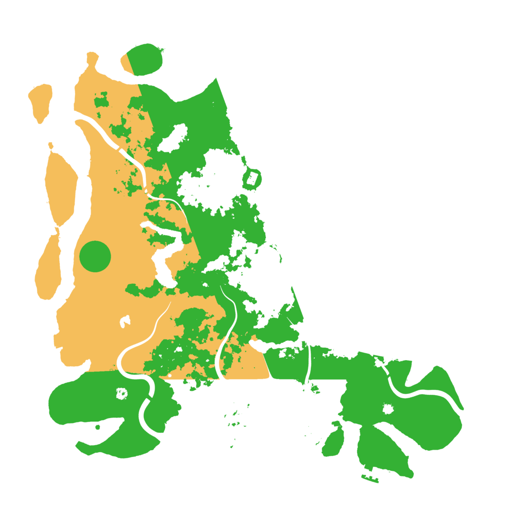Biome Rust Map: Procedural Map, Size: 4250, Seed: 506021