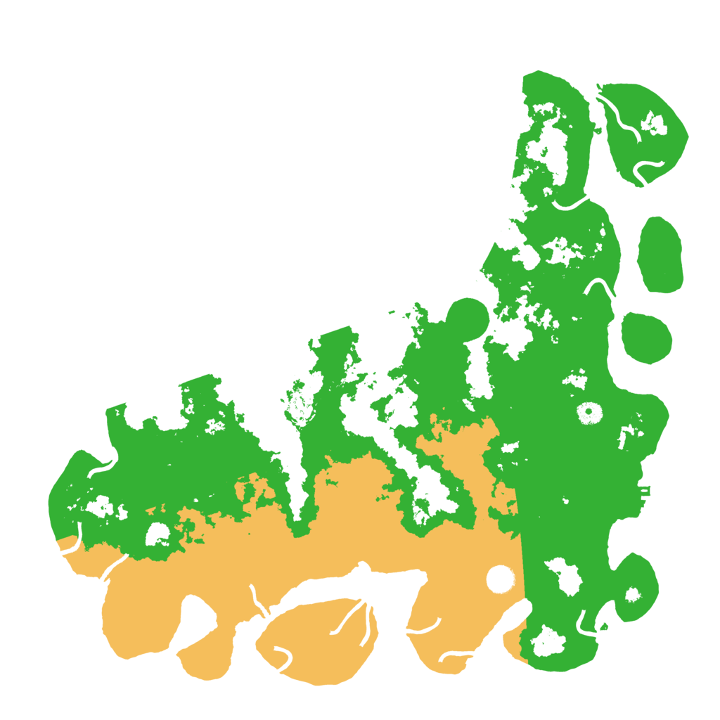 Biome Rust Map: Procedural Map, Size: 4500, Seed: 4574465