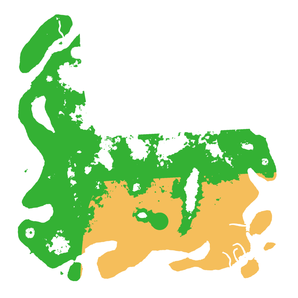Biome Rust Map: Procedural Map, Size: 4500, Seed: 969559