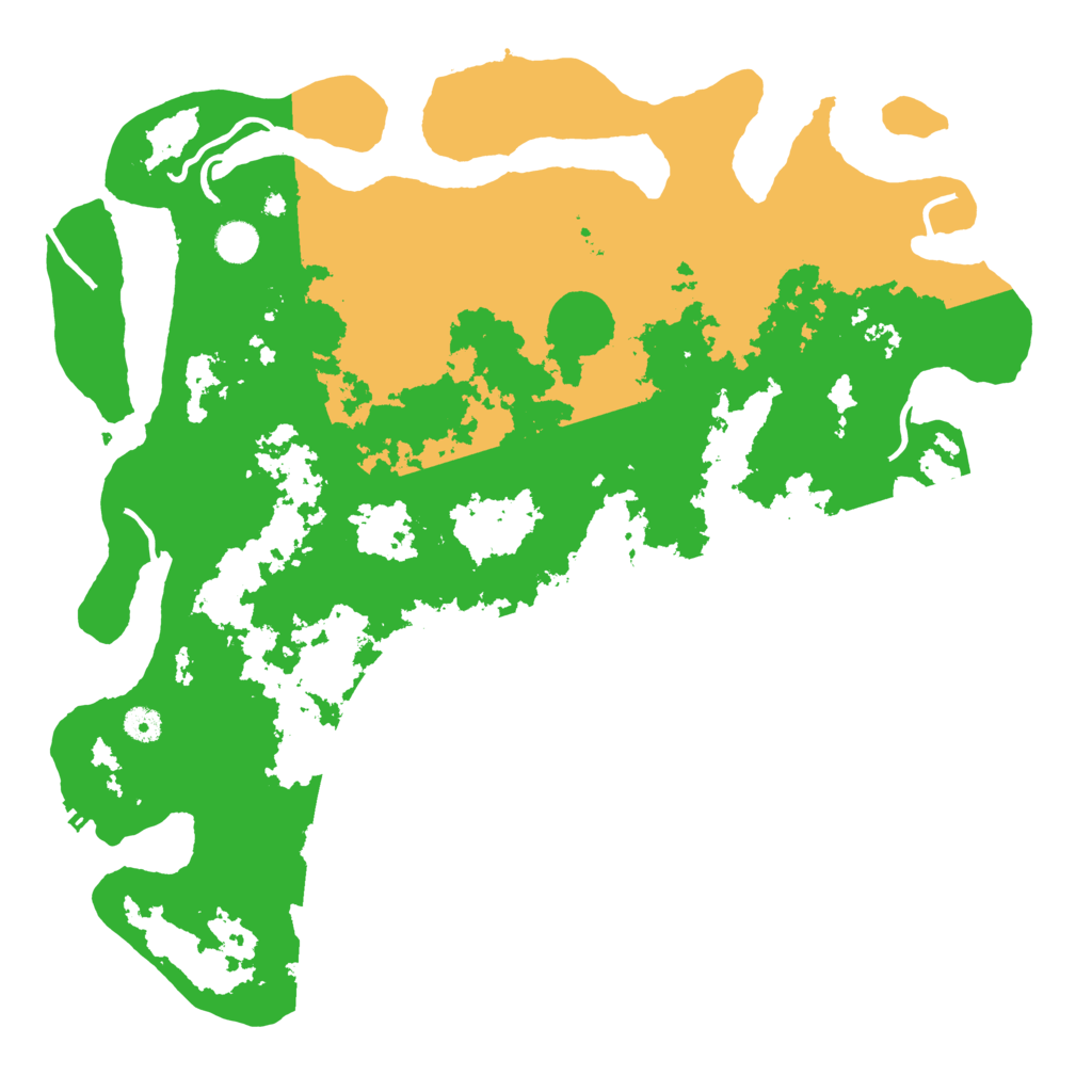 Biome Rust Map: Procedural Map, Size: 4500, Seed: 5905459
