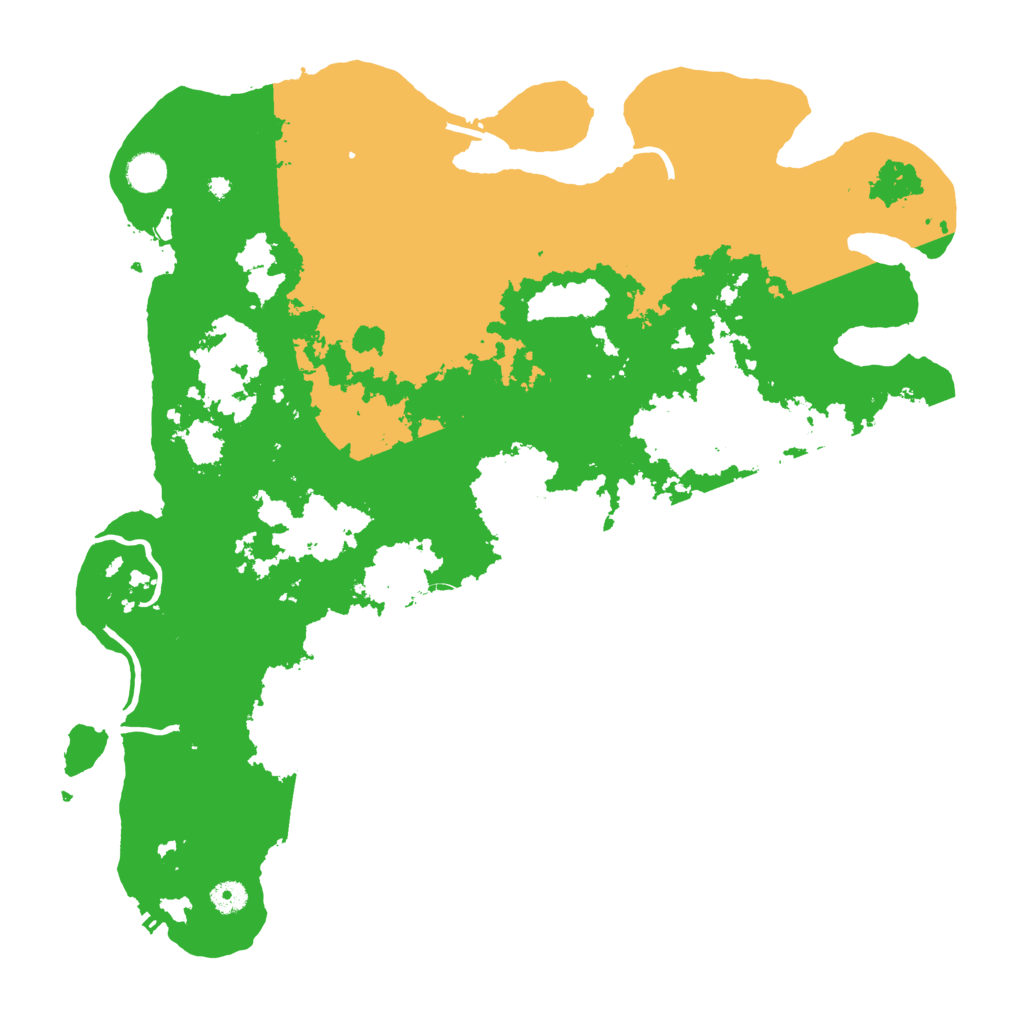 Biome Rust Map: Procedural Map, Size: 4500, Seed: 2693061