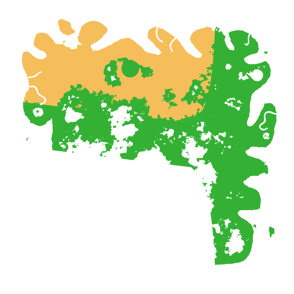 Biome Rust Map: Procedural Map, Size: 4500, Seed: 2675919