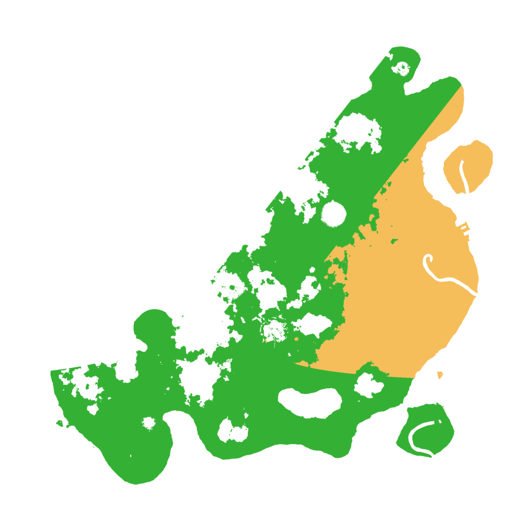 Biome Rust Map: Procedural Map, Size: 3750, Seed: 341101681