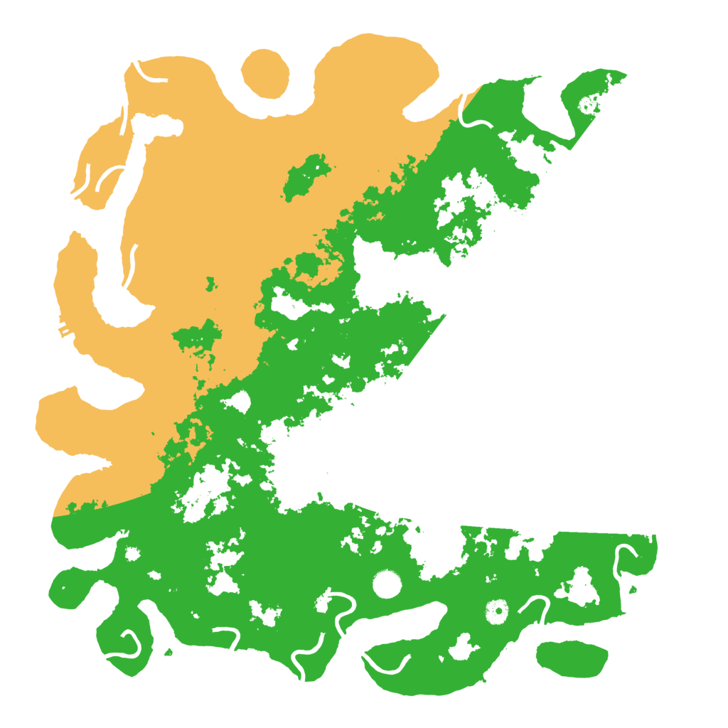 Biome Rust Map: Procedural Map, Size: 4500, Seed: 4823163
