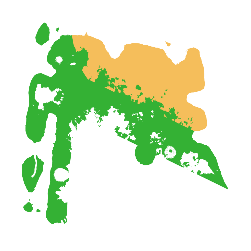 Biome Rust Map: Procedural Map, Size: 3250, Seed: 1098215