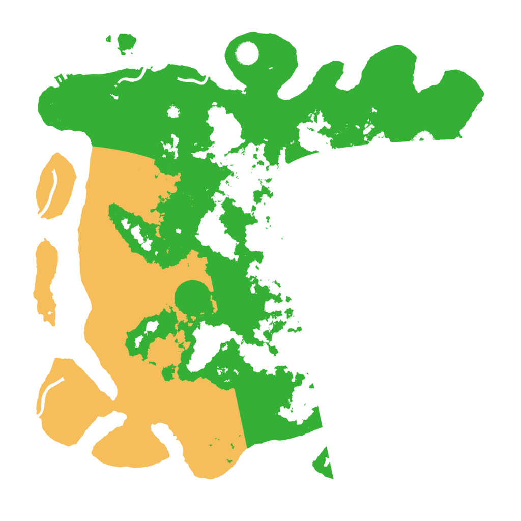 Biome Rust Map: Procedural Map, Size: 4000, Seed: 86462699