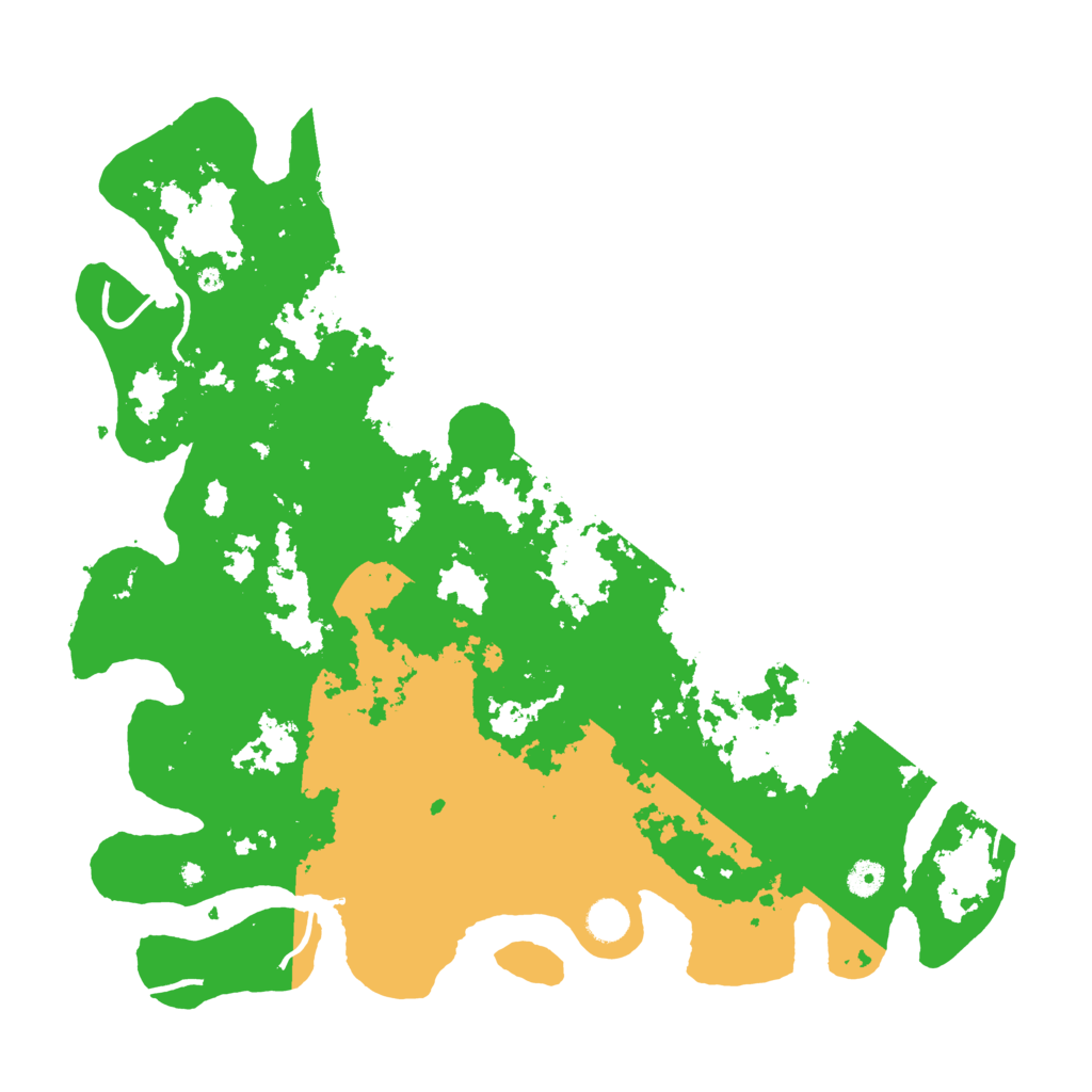 Biome Rust Map: Procedural Map, Size: 4500, Seed: 841633
