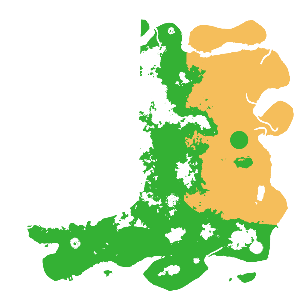Biome Rust Map: Procedural Map, Size: 4500, Seed: 3457004