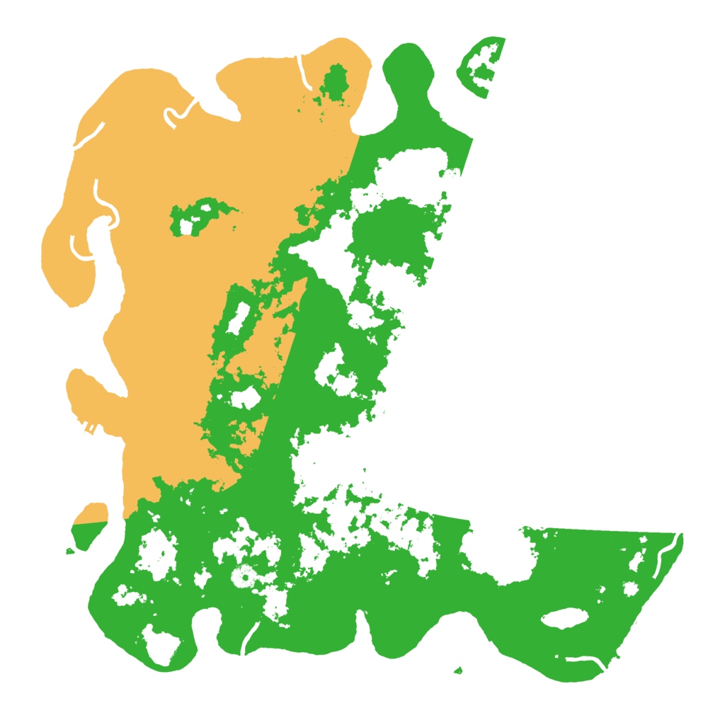 Biome Rust Map: Procedural Map, Size: 4500, Seed: 2623313