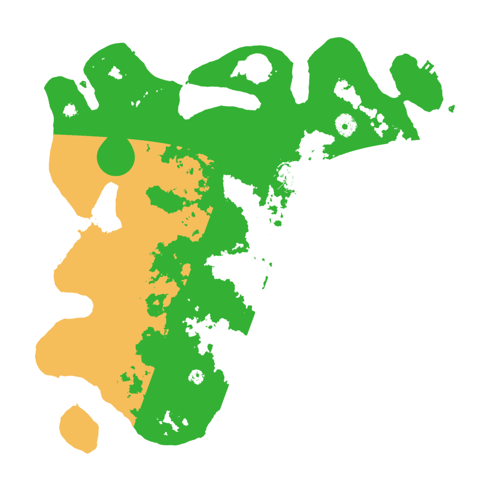 Biome Rust Map: Procedural Map, Size: 3500, Seed: 714