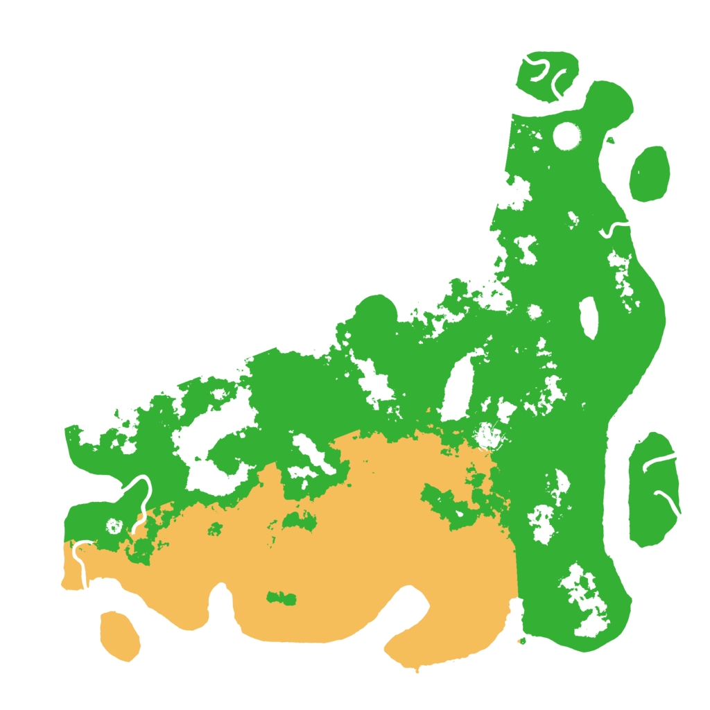 Biome Rust Map: Procedural Map, Size: 4500, Seed: 3314080