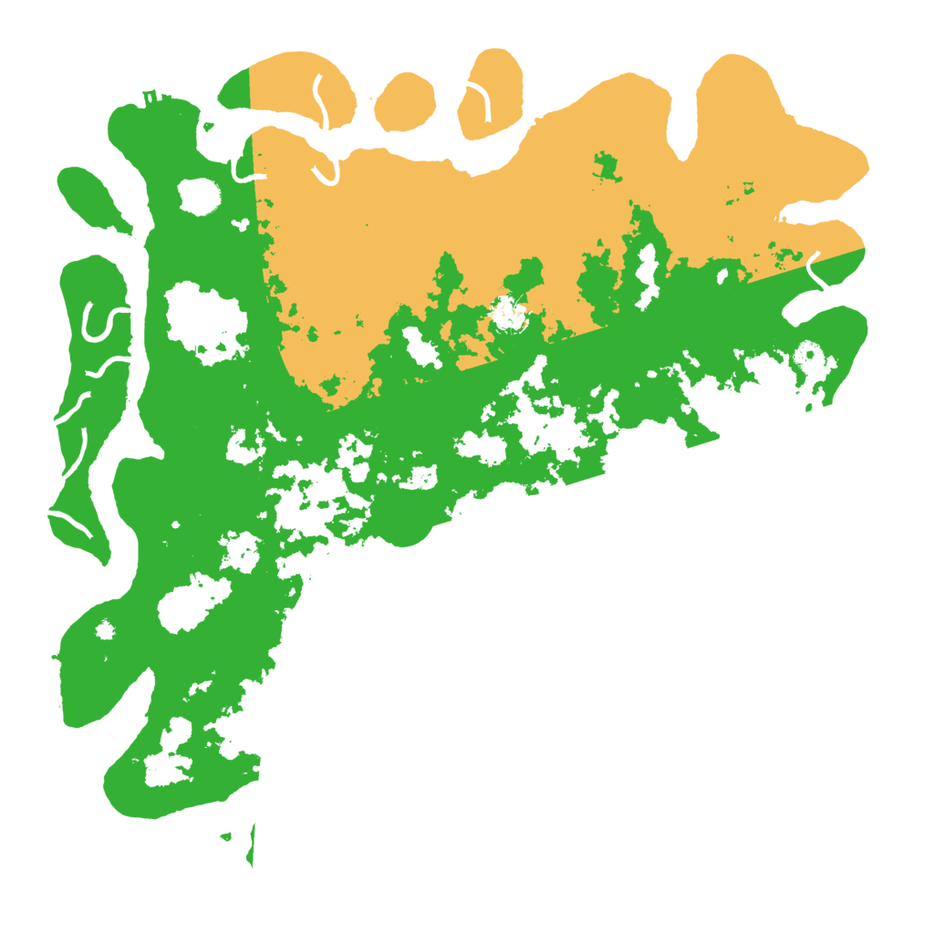 Biome Rust Map: Procedural Map, Size: 4500, Seed: 1153846
