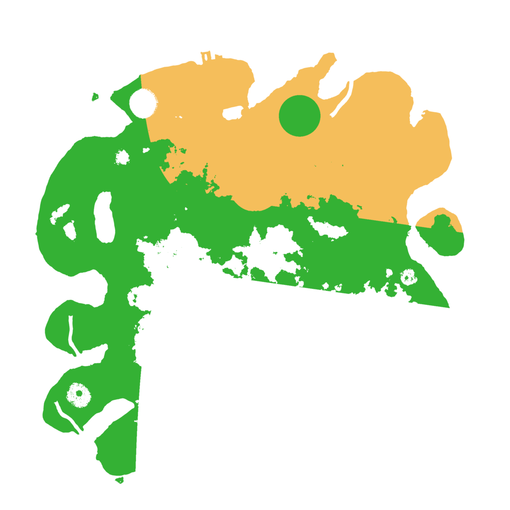 Biome Rust Map: Procedural Map, Size: 3250, Seed: 6327719