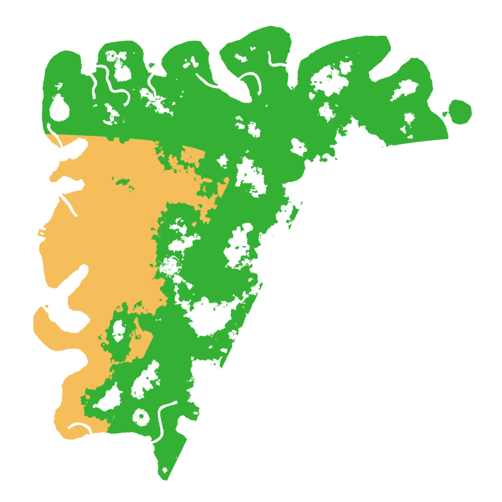 Biome Rust Map: Procedural Map, Size: 4500, Seed: 1685198