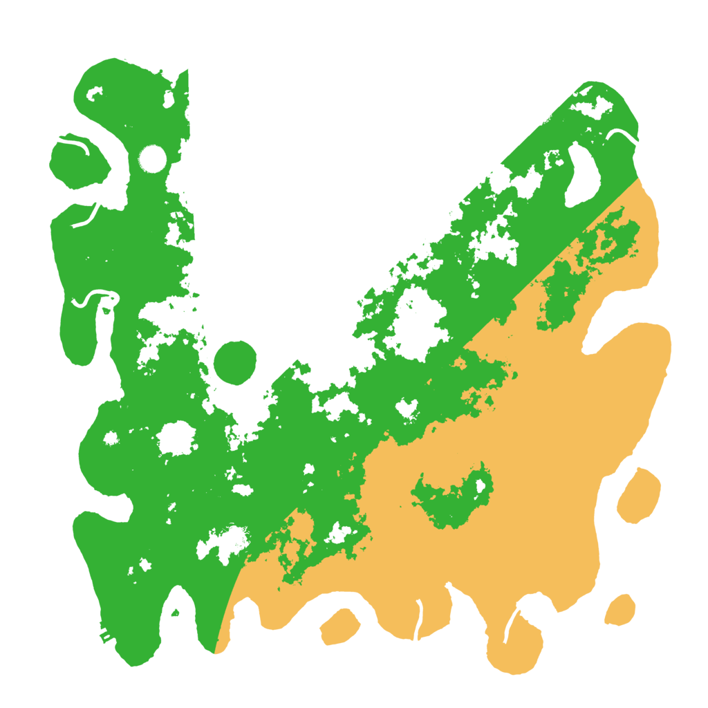 Biome Rust Map: Procedural Map, Size: 4500, Seed: 3233752