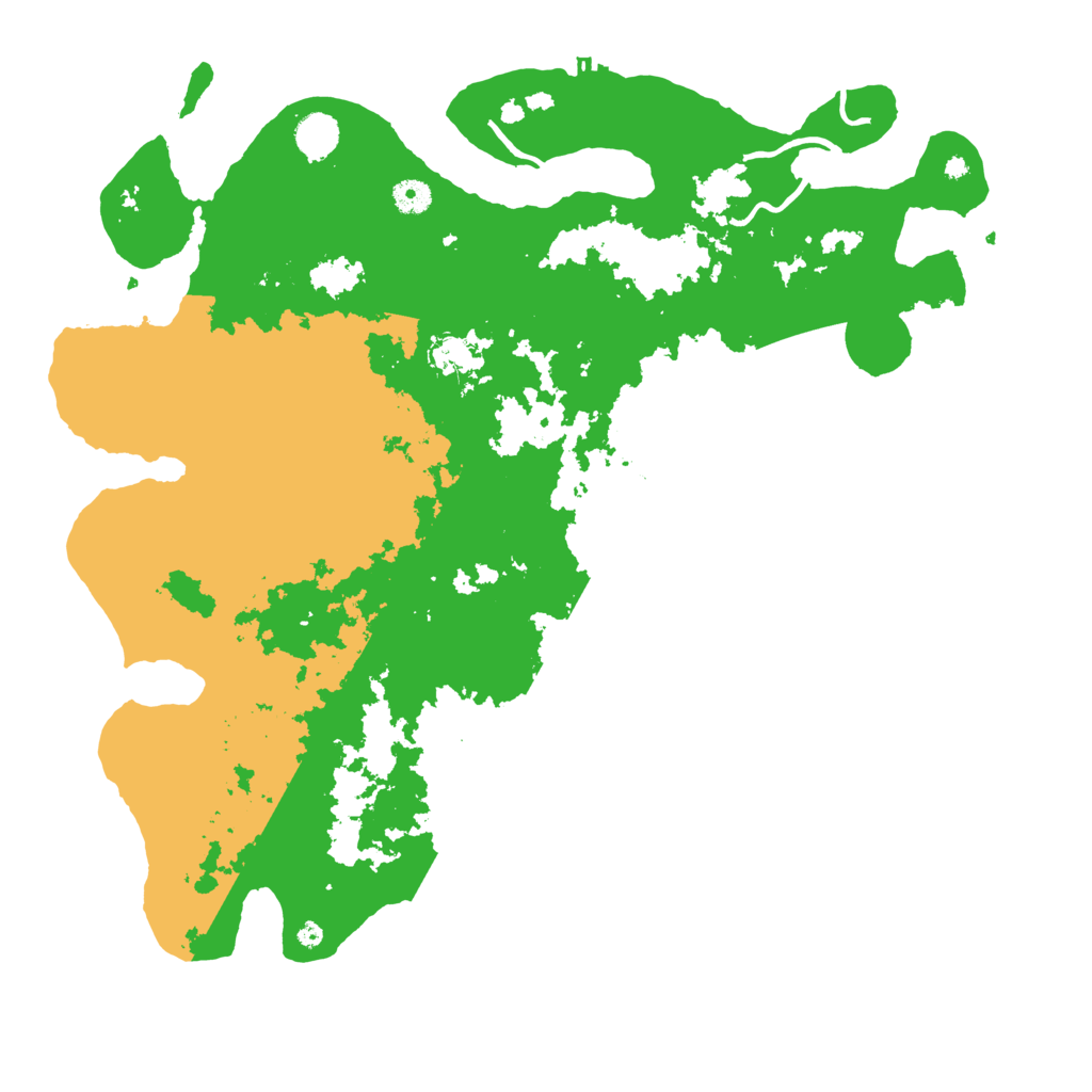 Biome Rust Map: Procedural Map, Size: 4500, Seed: 147659