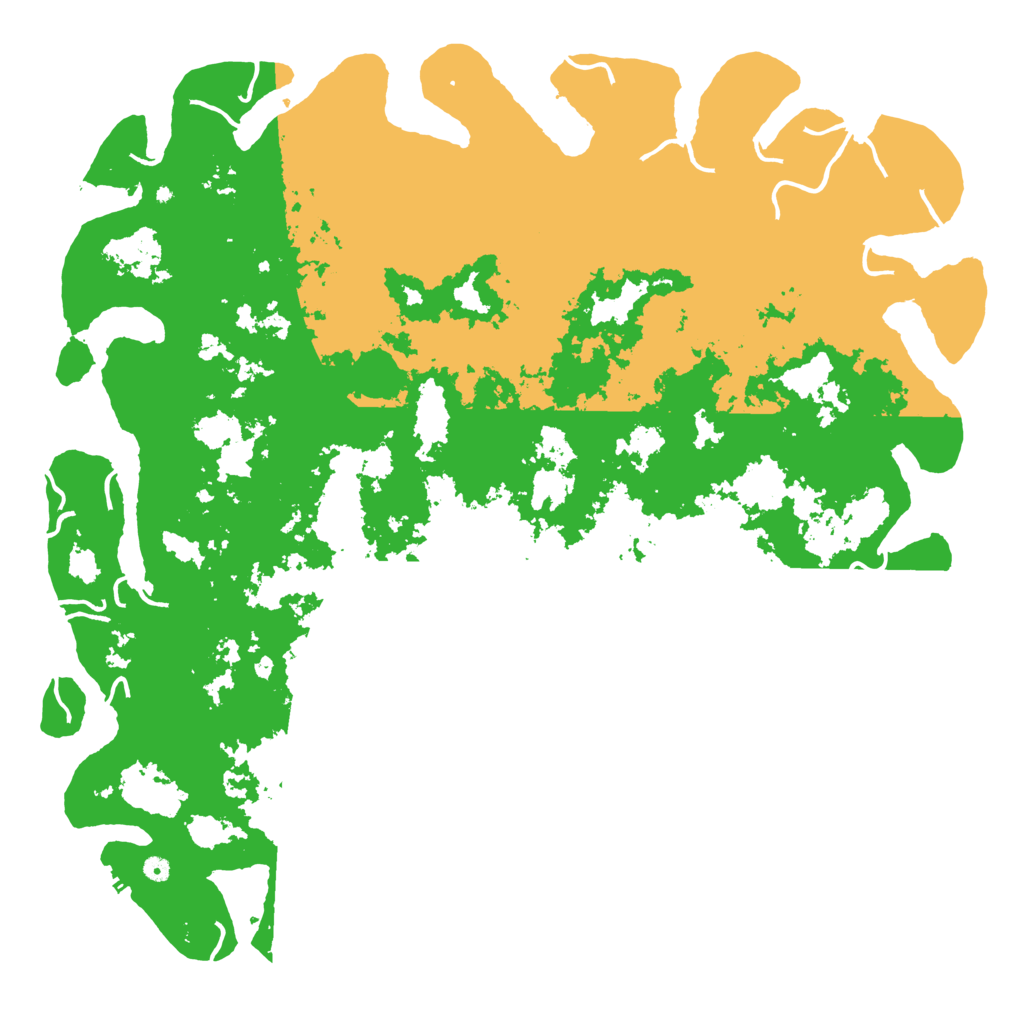 Biome Rust Map: Procedural Map, Size: 6000, Seed: 68532988