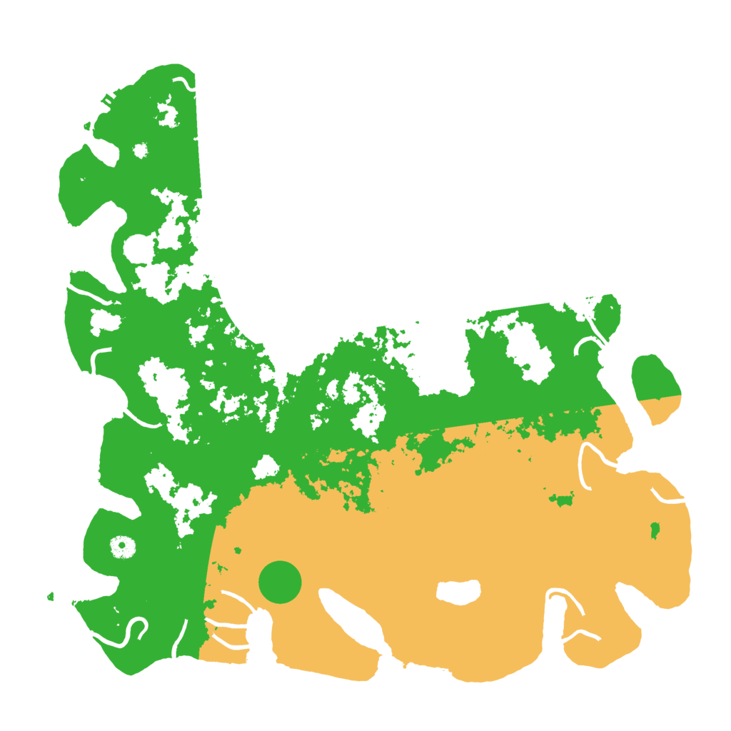 Biome Rust Map: Procedural Map, Size: 4500, Seed: 2730799