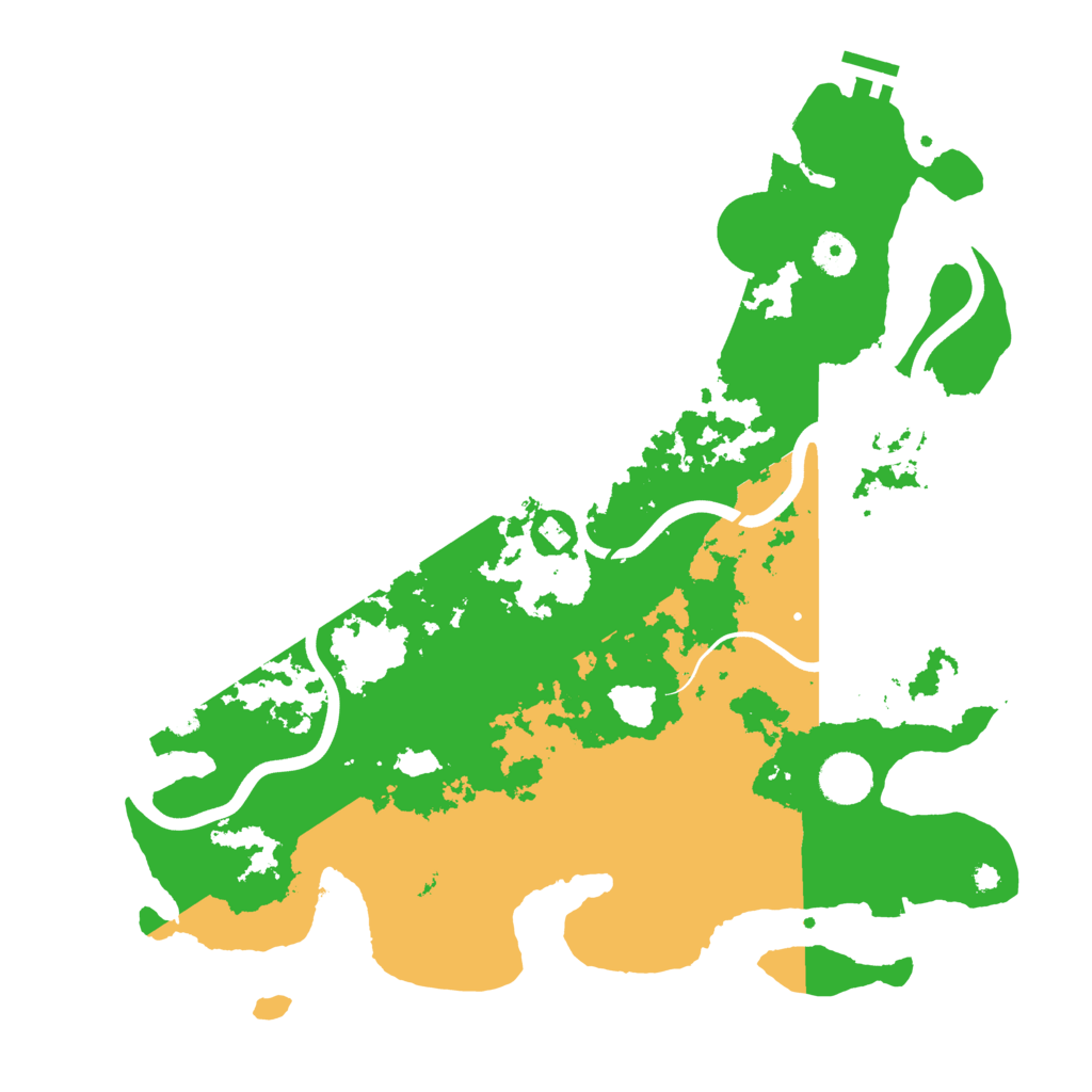 Biome Rust Map: Procedural Map, Size: 3850, Seed: 1324969362