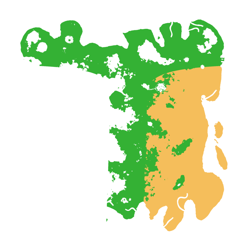 Biome Rust Map: Procedural Map, Size: 4500, Seed: 2381589