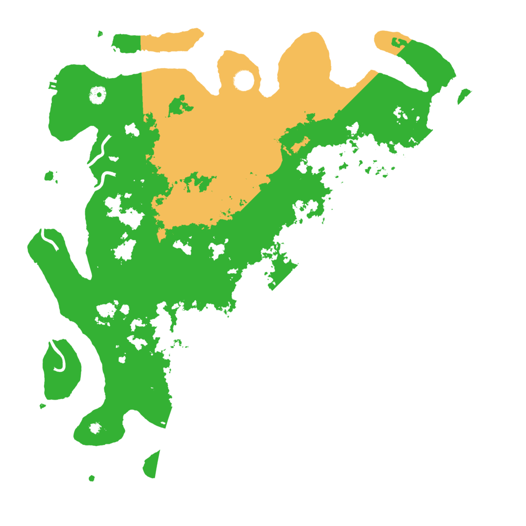 Biome Rust Map: Procedural Map, Size: 4500, Seed: 4745022