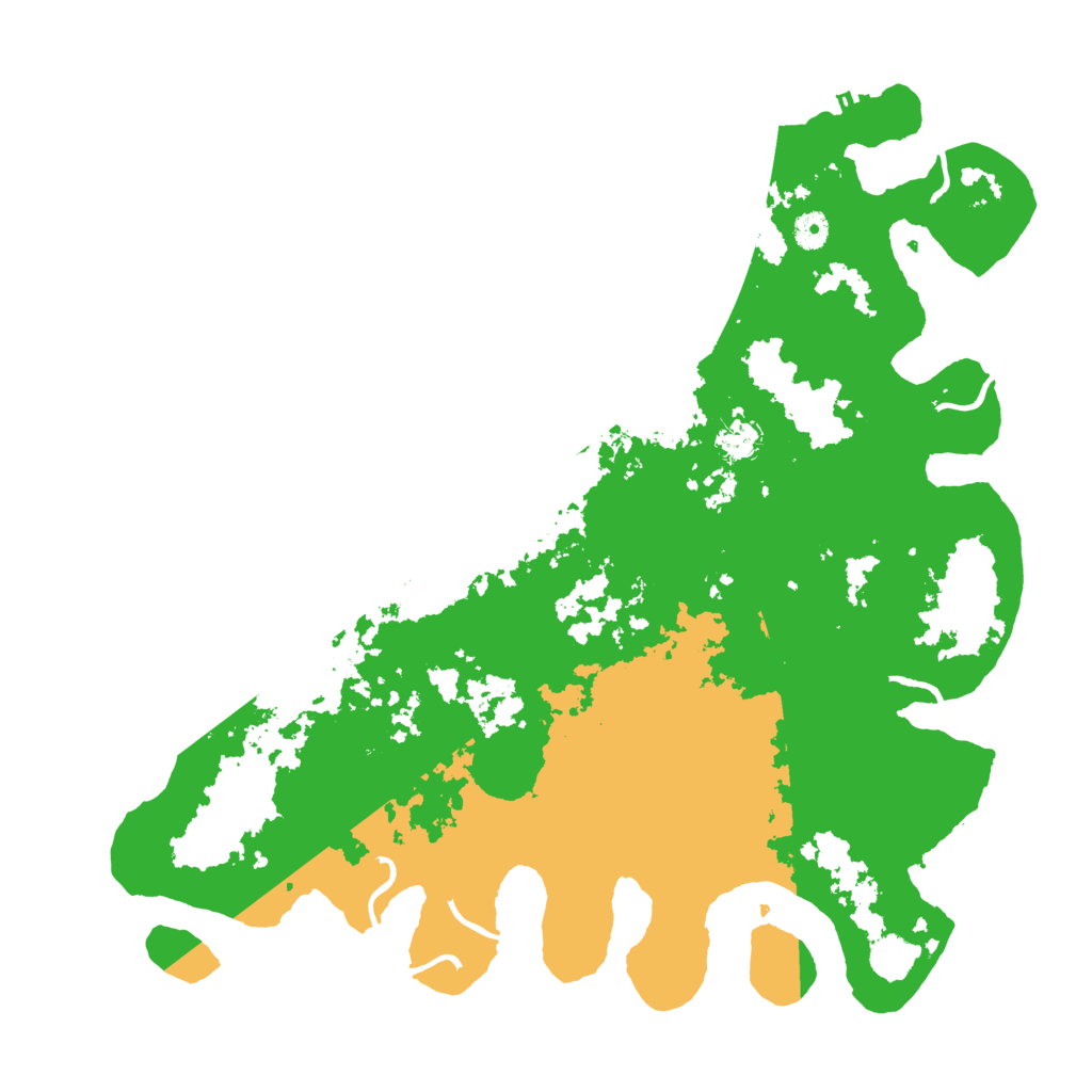 Biome Rust Map: Procedural Map, Size: 4500, Seed: 3687890