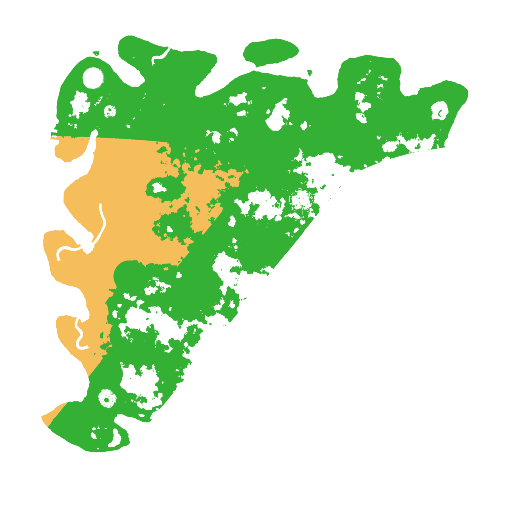 Biome Rust Map: Procedural Map, Size: 4250, Seed: 1177245643