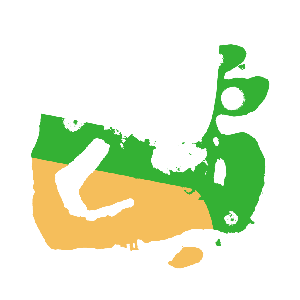 Biome Rust Map: Procedural Map, Size: 2300, Seed: 150